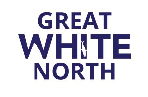 Great White North documentary title graphic